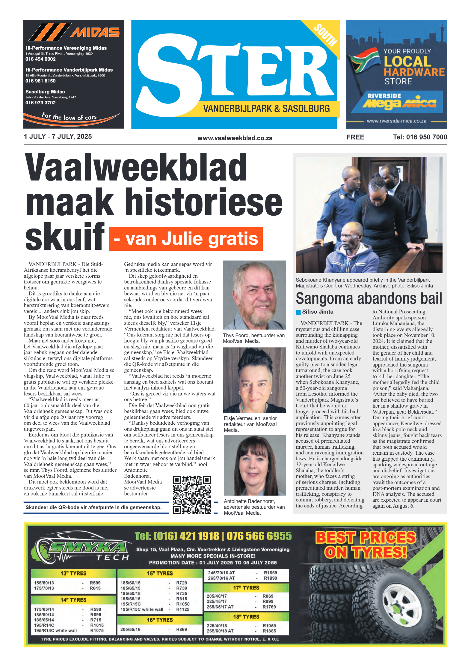STER SOUTH 1 JULY – 7 JULY, 2025 page 1