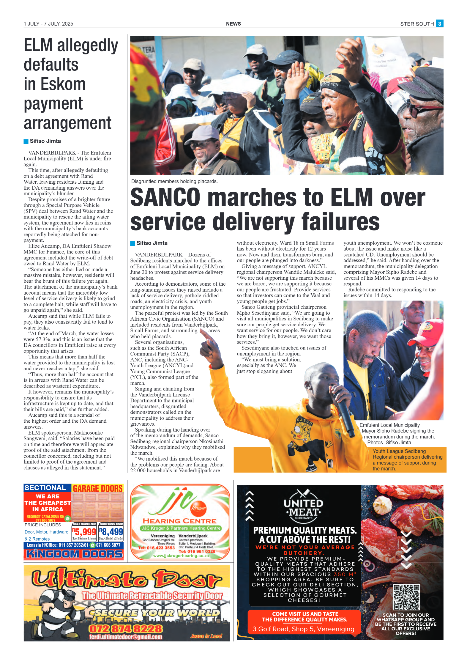 STER SOUTH 1 JULY – 7 JULY, 2025 page 3