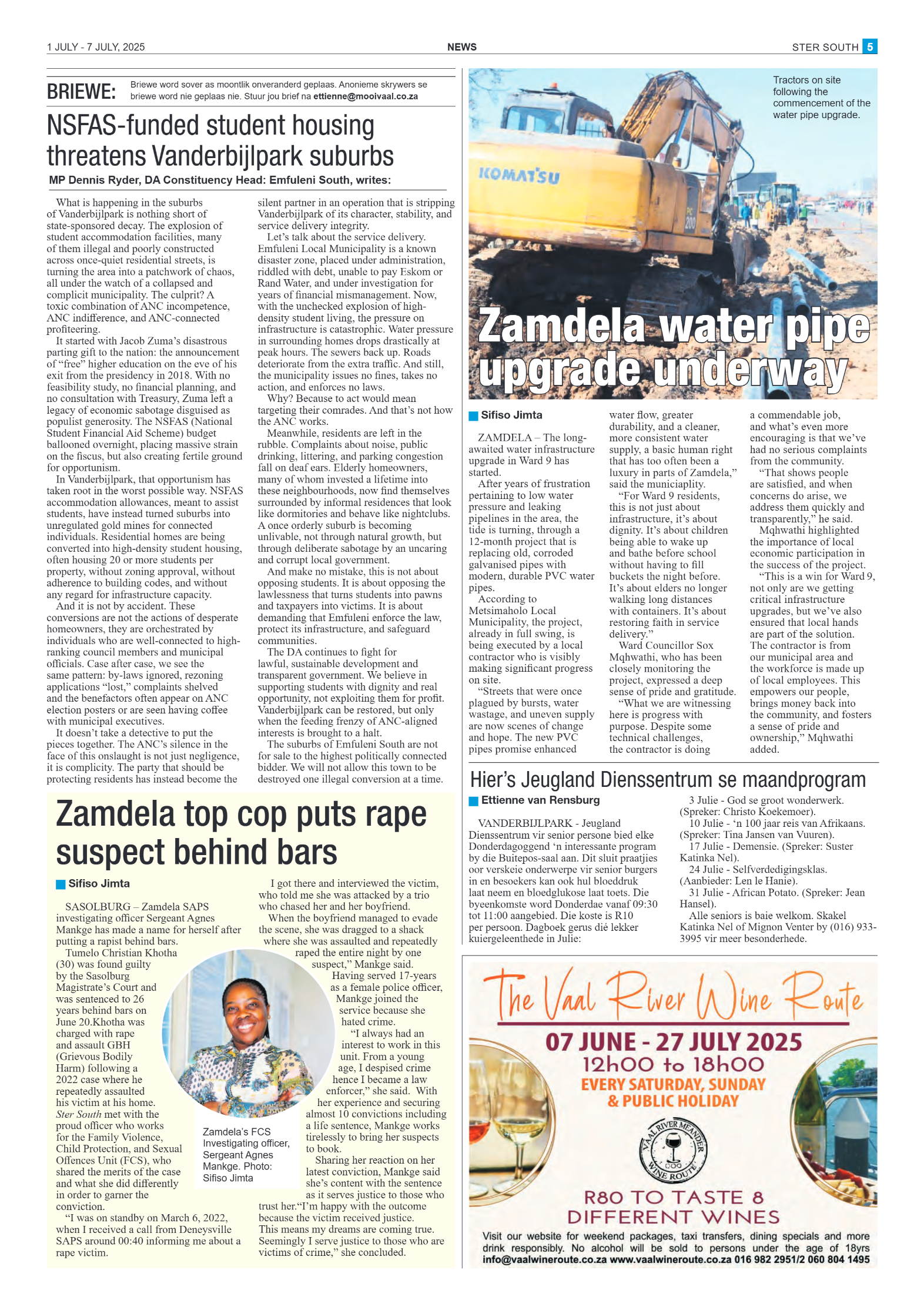 STER SOUTH 1 JULY – 7 JULY, 2025 page 5