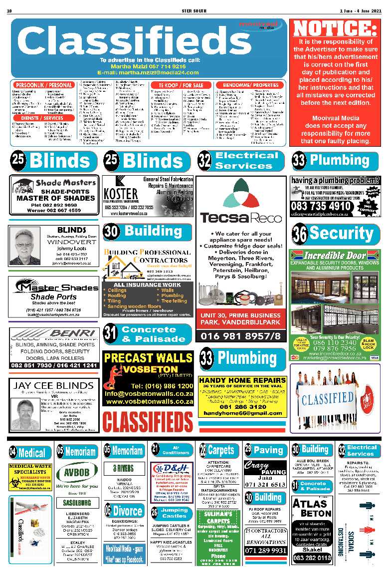 STER SOUTH 1 June – 4 June 2021 page 10