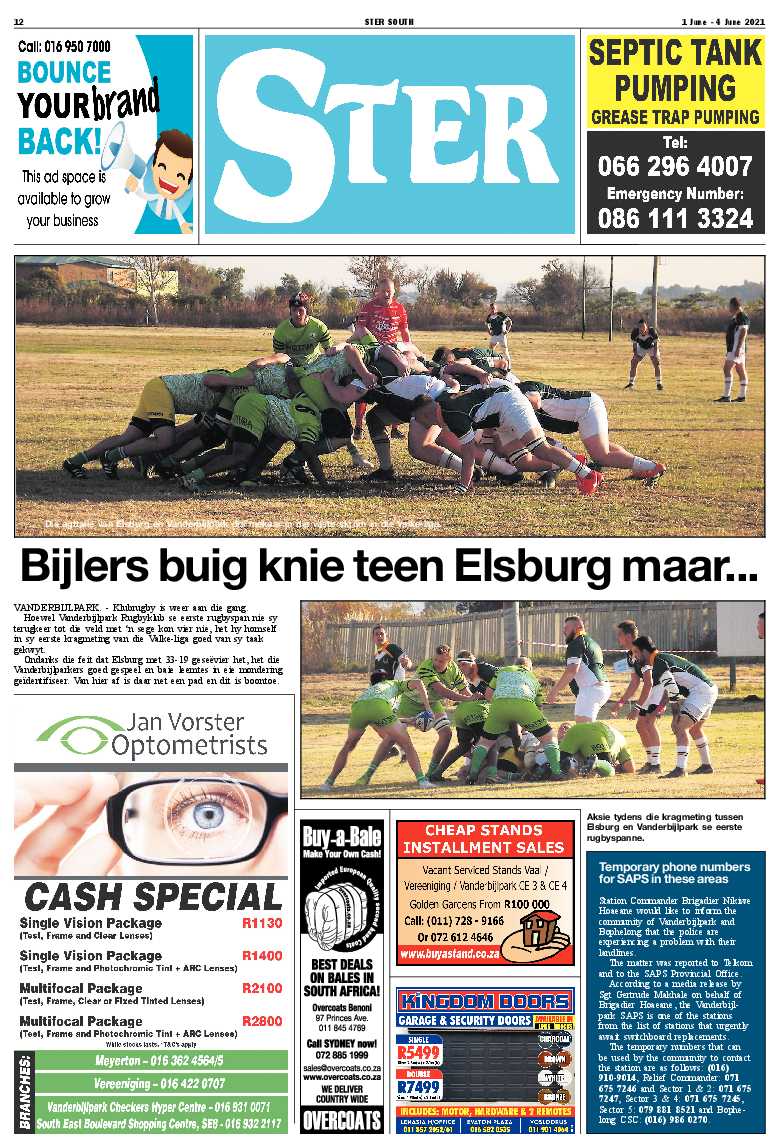 STER SOUTH 1 June – 4 June 2021 page 12