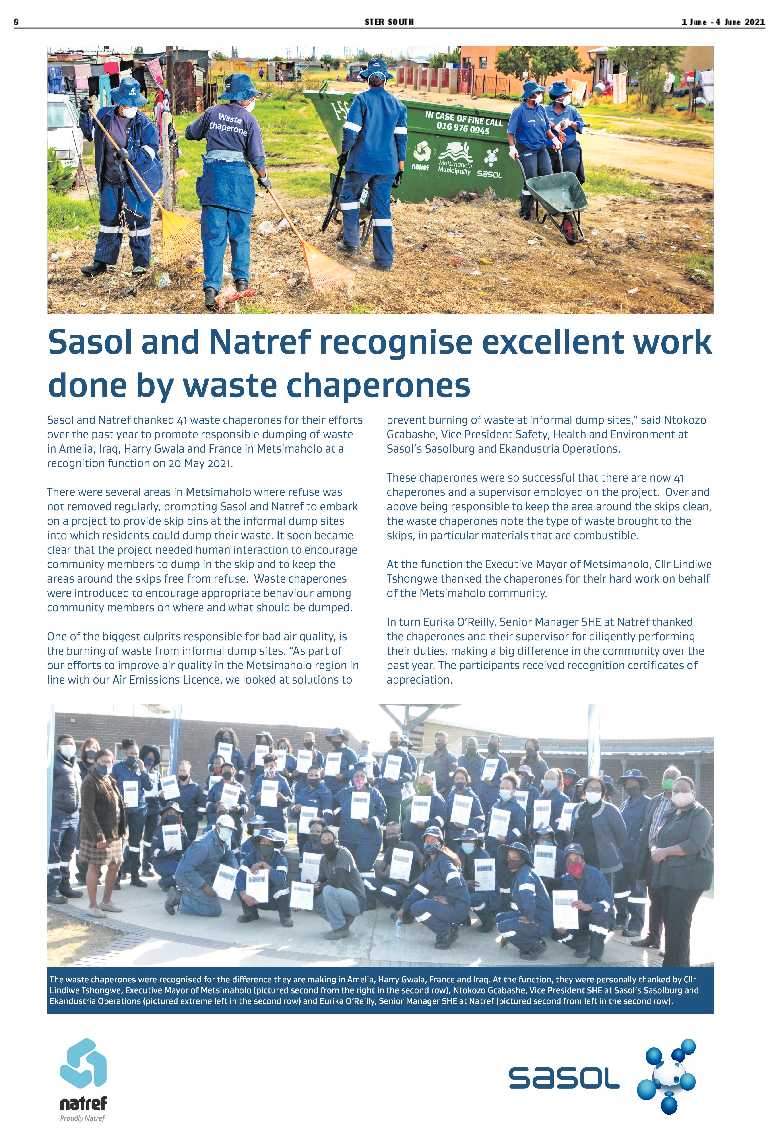 STER SOUTH 1 June – 4 June 2021 page 8