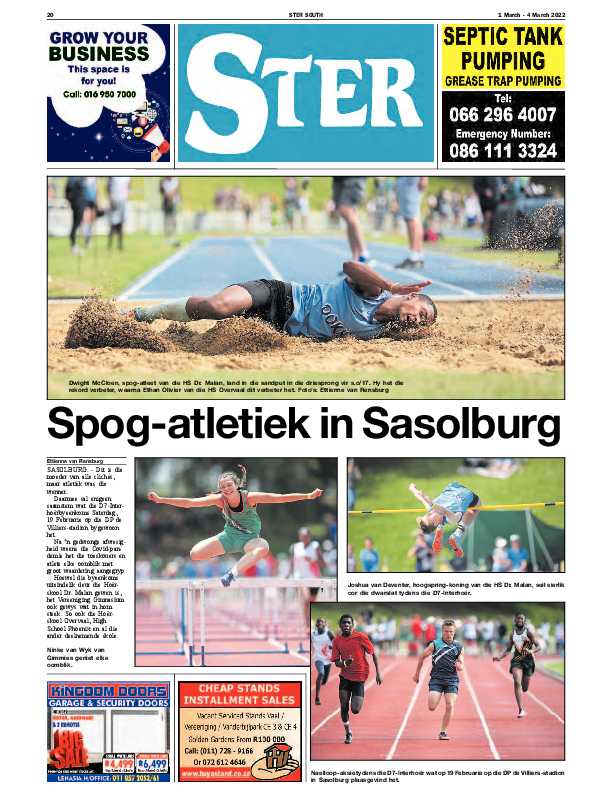 STER SOUTH 1 March – 4 March 2022 page 20