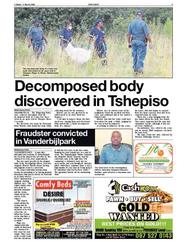 STER SOUTH 1 March – 4 March 2022 page 3