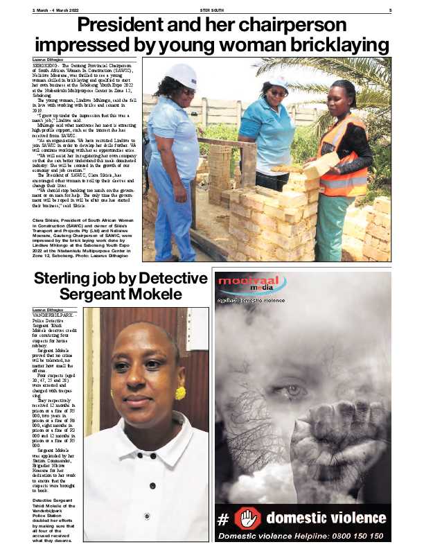 STER SOUTH 1 March – 4 March 2022 page 6