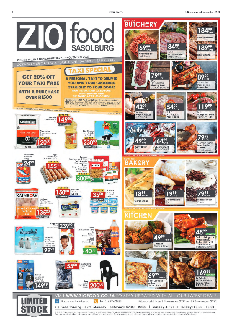 STER SOUTH 1 November – 4 November 2022 page 2