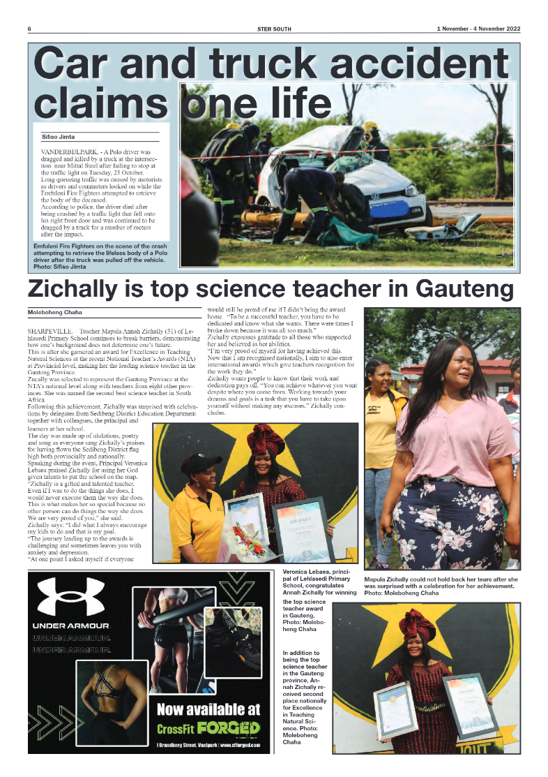STER SOUTH 1 November – 4 November 2022 page 6