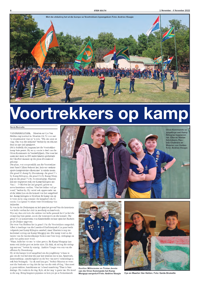 STER SOUTH 1 November – 4 November 2022 page 8