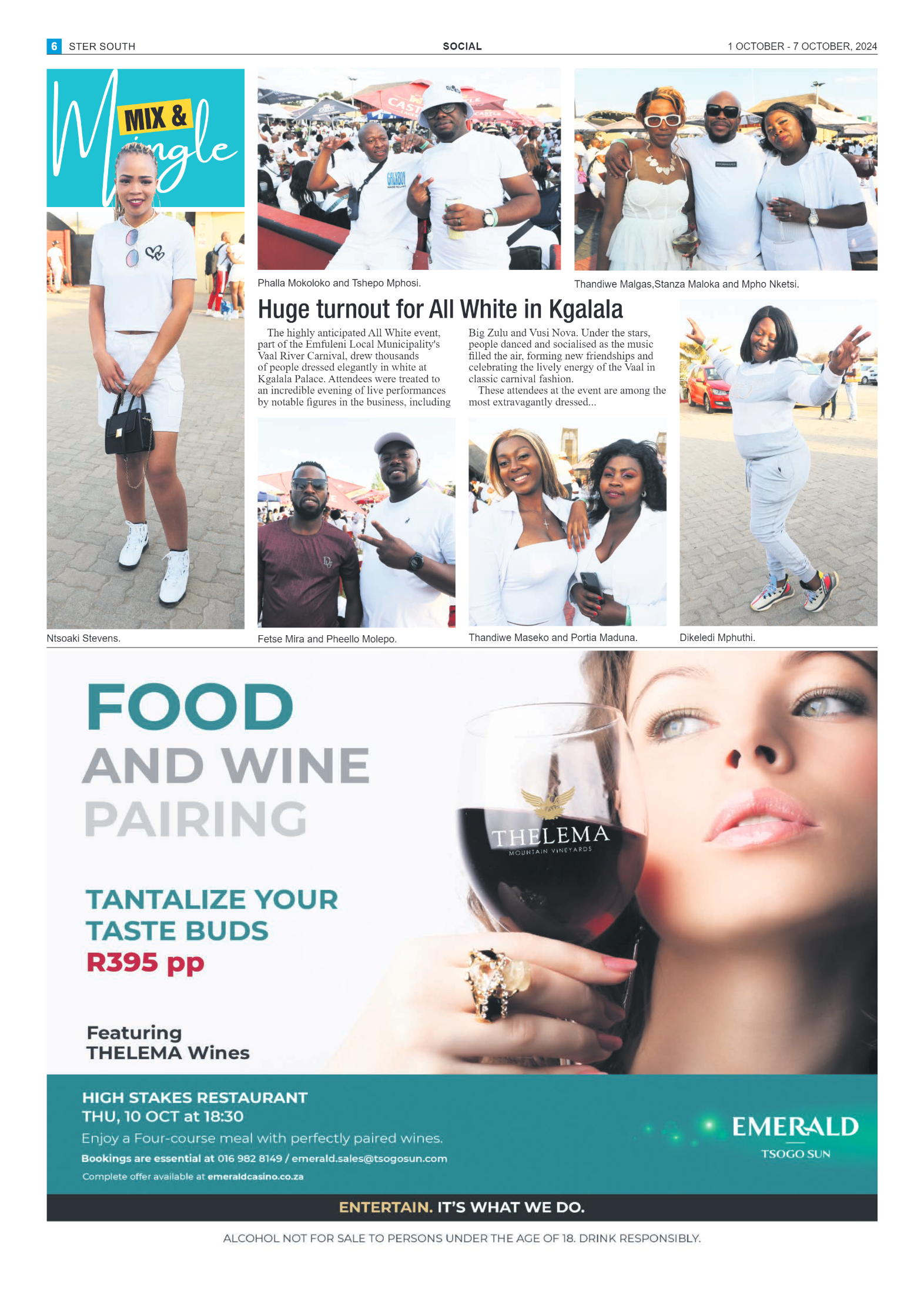 STER SOUTH 1 OCTOBER – 7 OCTOBER, 2024 page 6