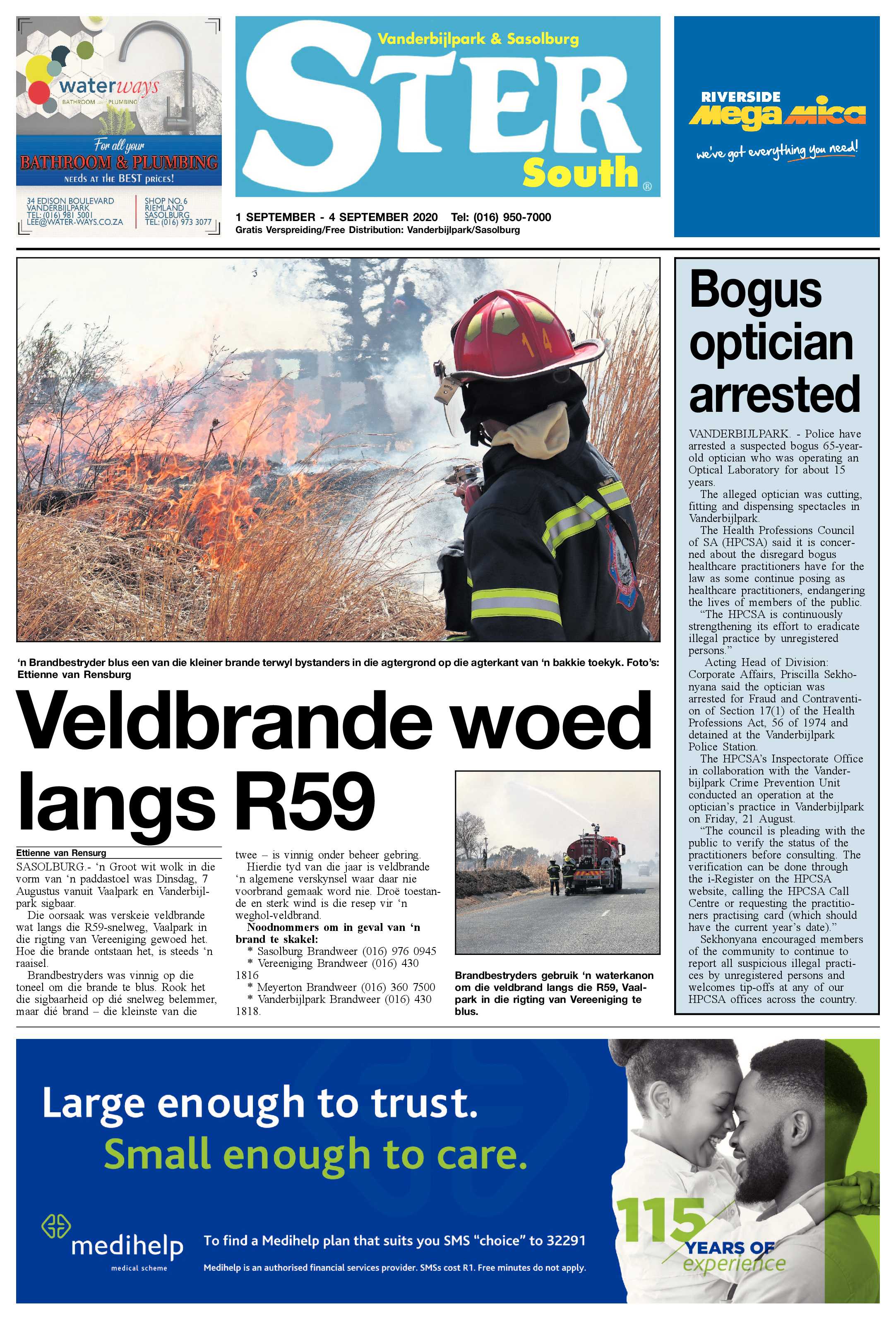 STER SOUTH 1 September – 4 September 2020 page 1