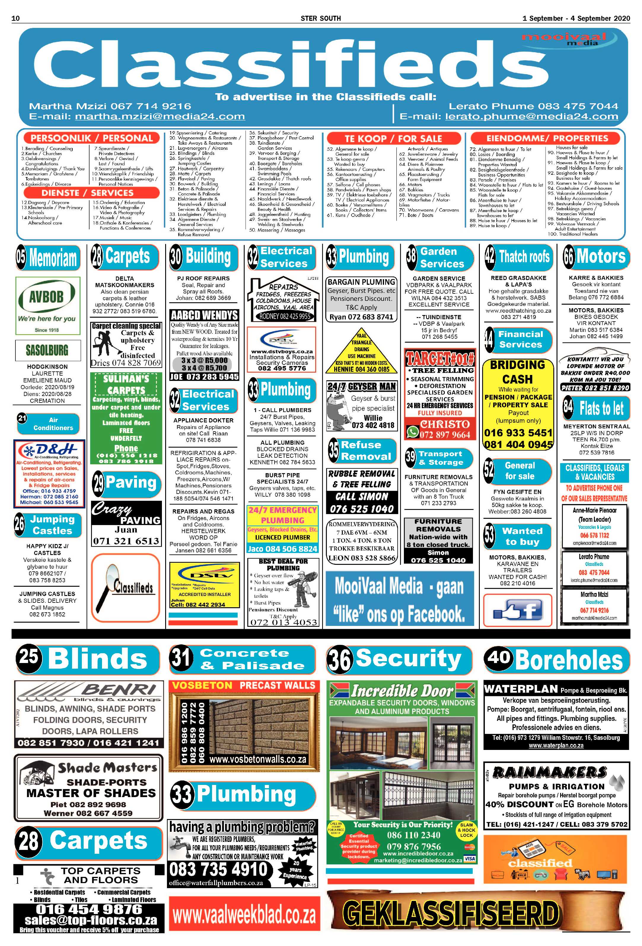 STER SOUTH 1 September – 4 September 2020 page 10