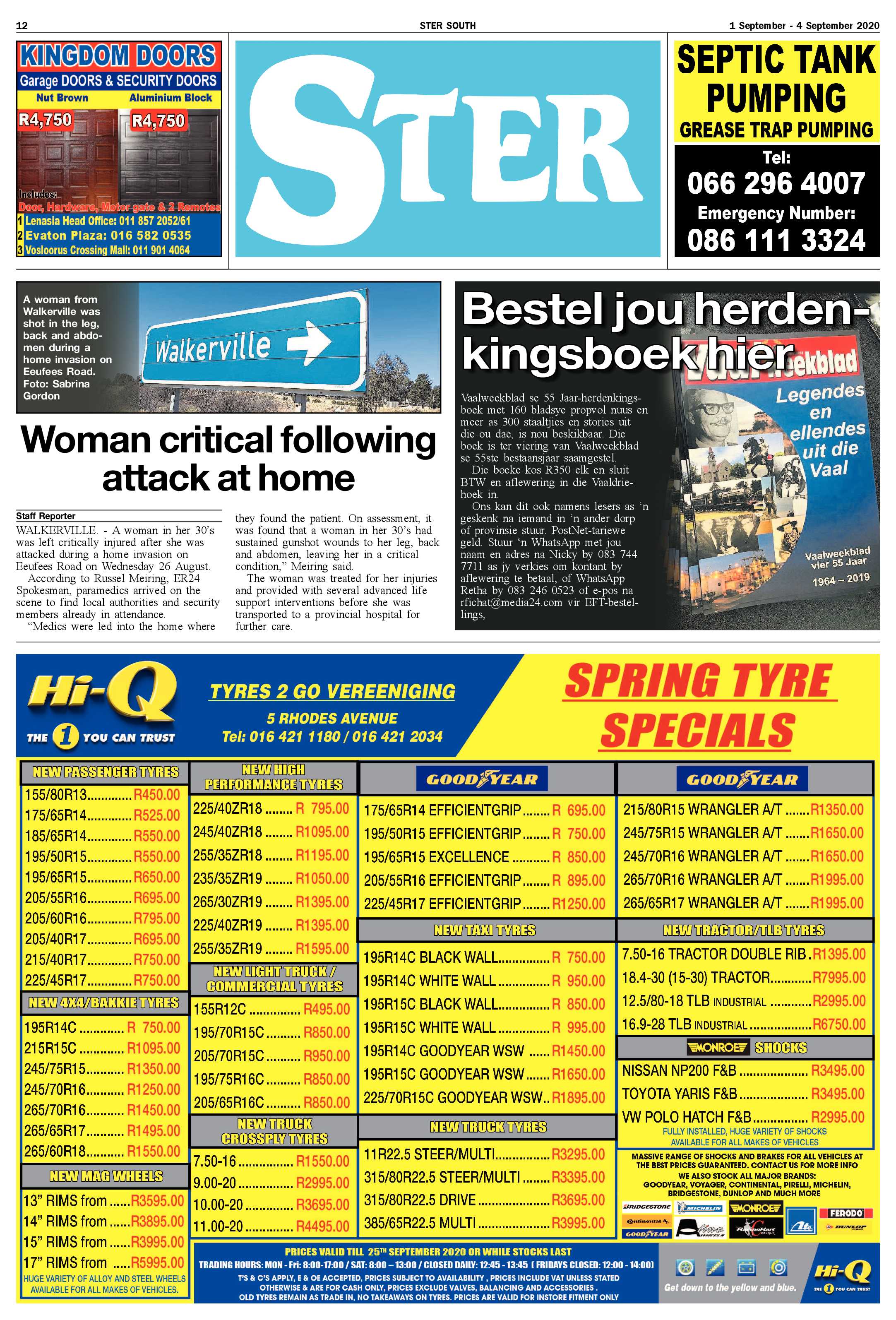 STER SOUTH 1 September – 4 September 2020 page 12