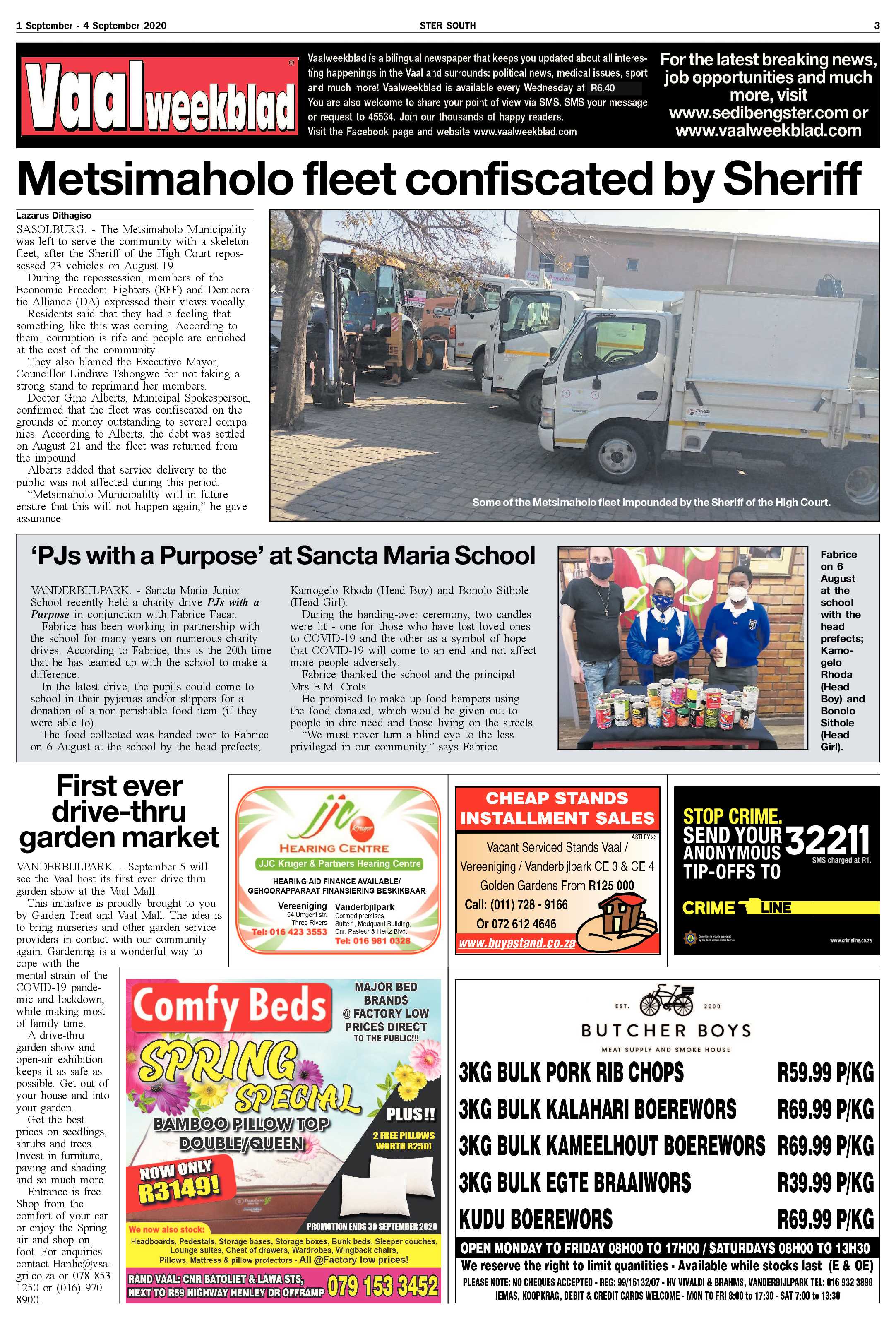 STER SOUTH 1 September – 4 September 2020 page 3