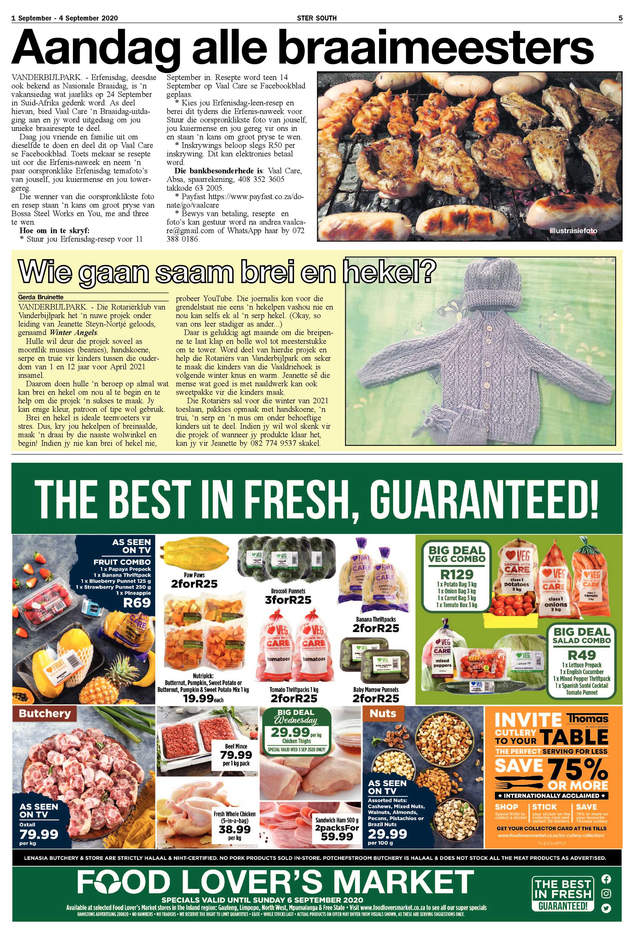STER SOUTH 1 September – 4 September 2020 page 5