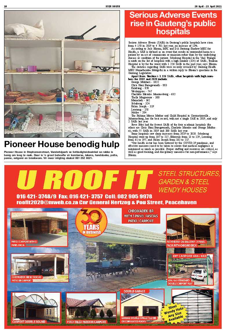STER SOUTH 20 April – 23 April 2021 page 10