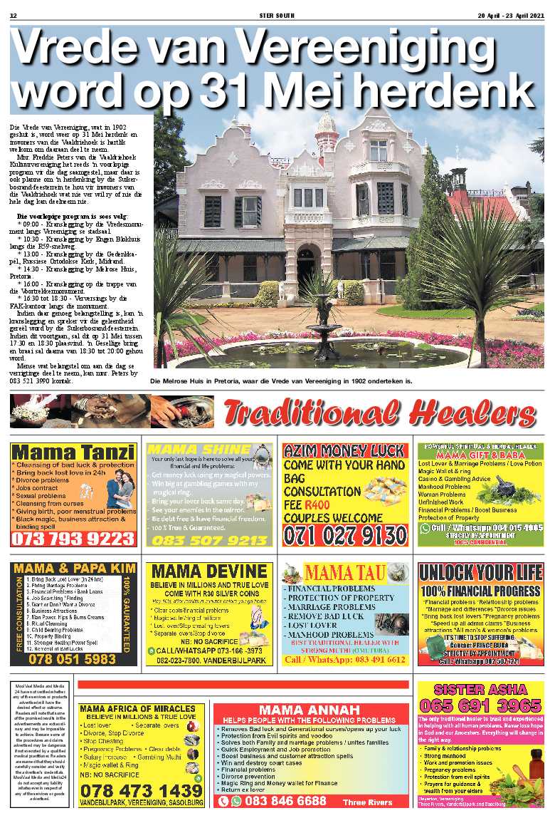 STER SOUTH 20 April – 23 April 2021 page 12