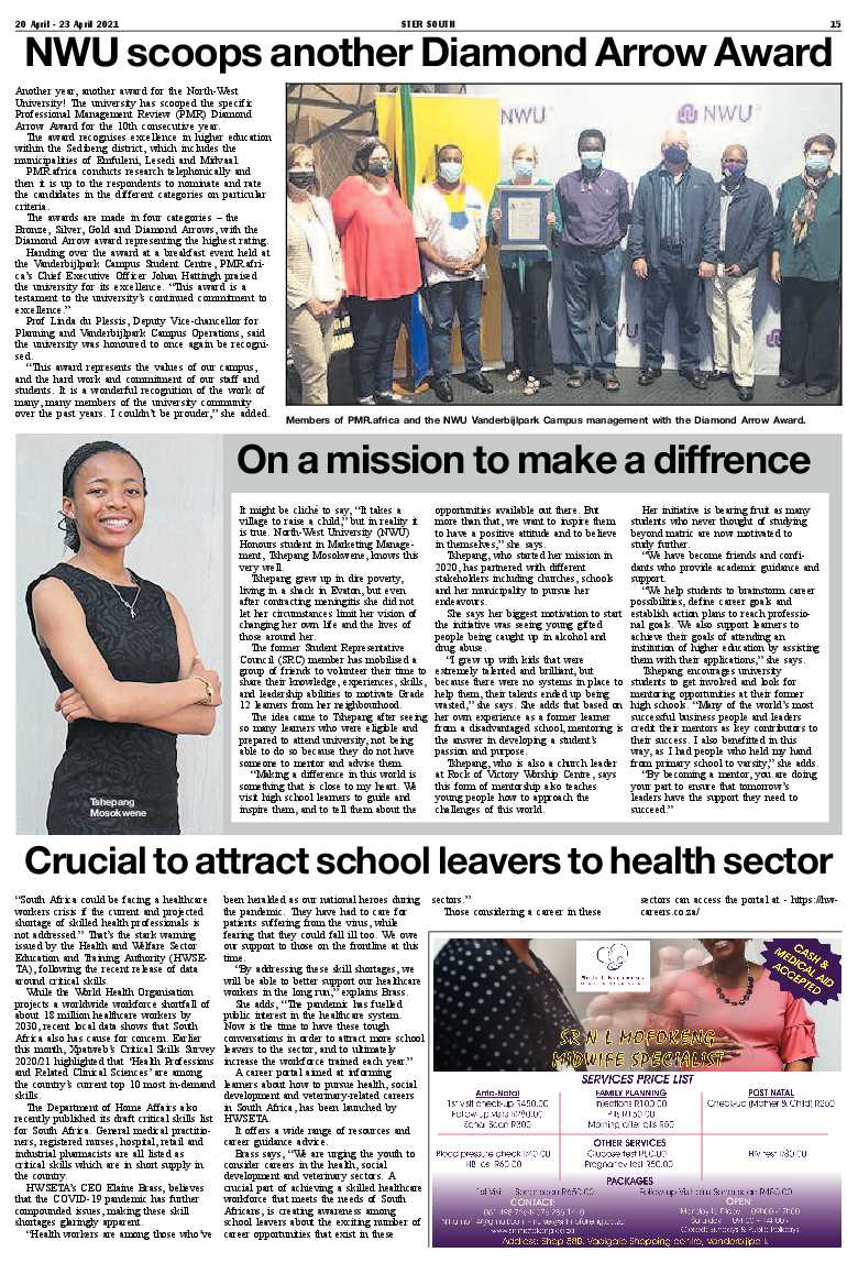 STER SOUTH 20 April – 23 April 2021 page 15