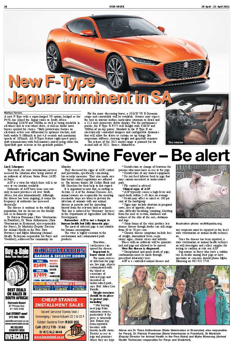 STER SOUTH 20 April – 23 April 2021 page 16