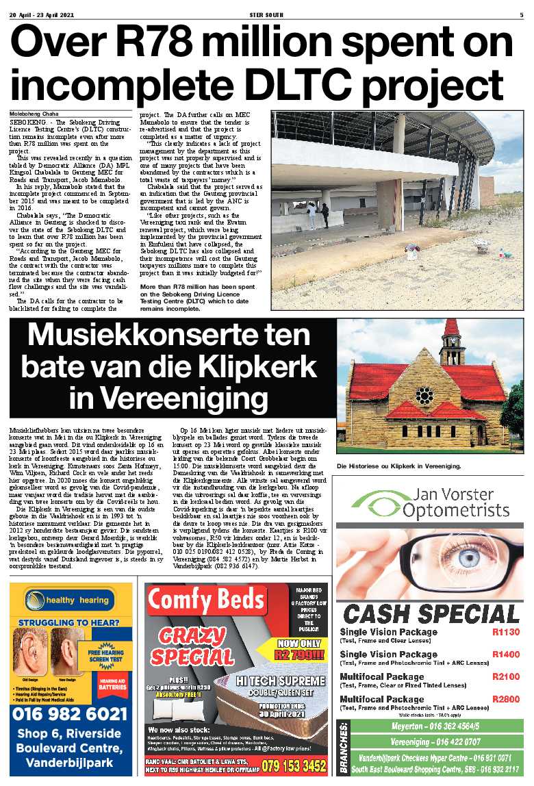STER SOUTH 20 April – 23 April 2021 page 5