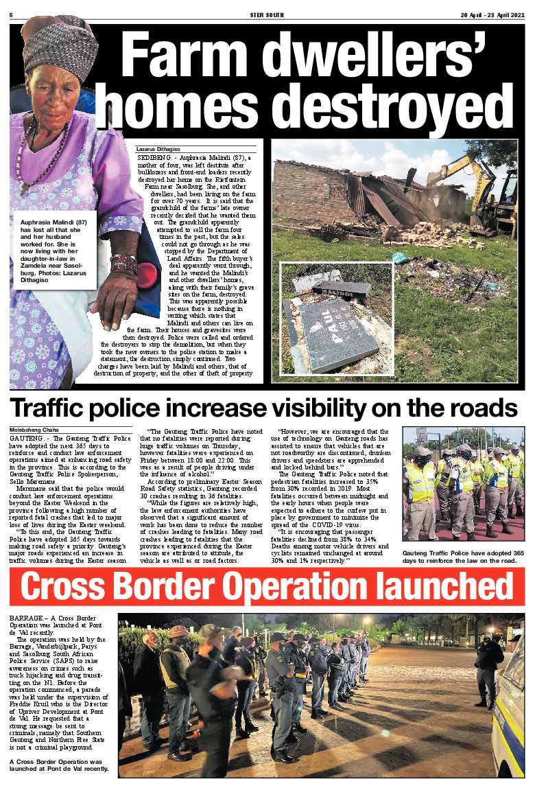 STER SOUTH 20 April – 23 April 2021 page 8
