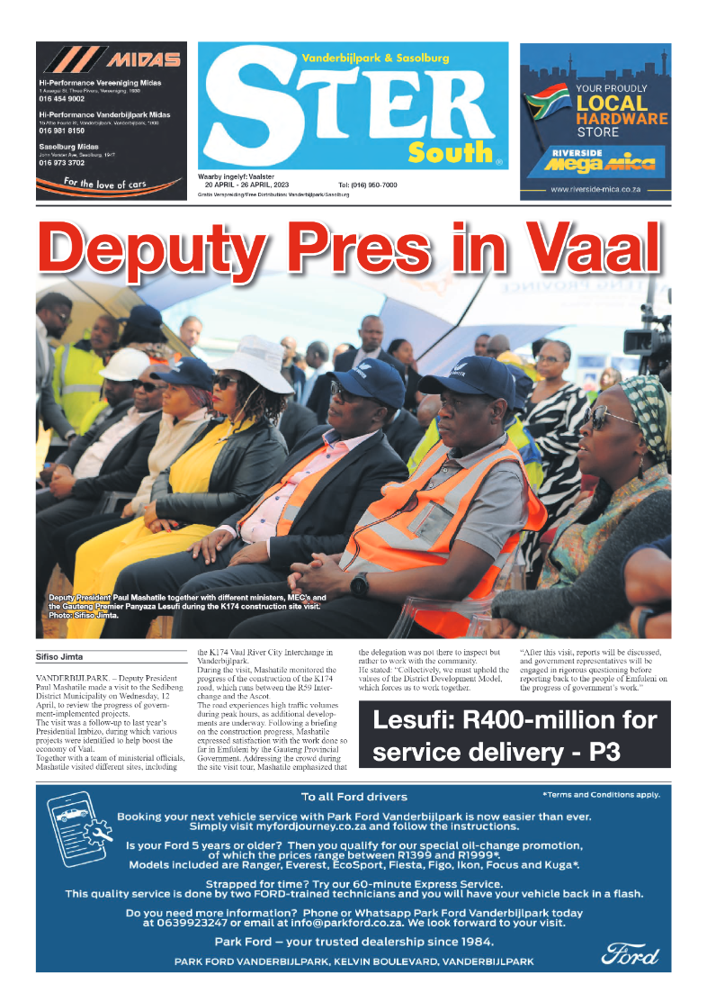 STER SOUTH 20 April – 26 April, 2023 page 1