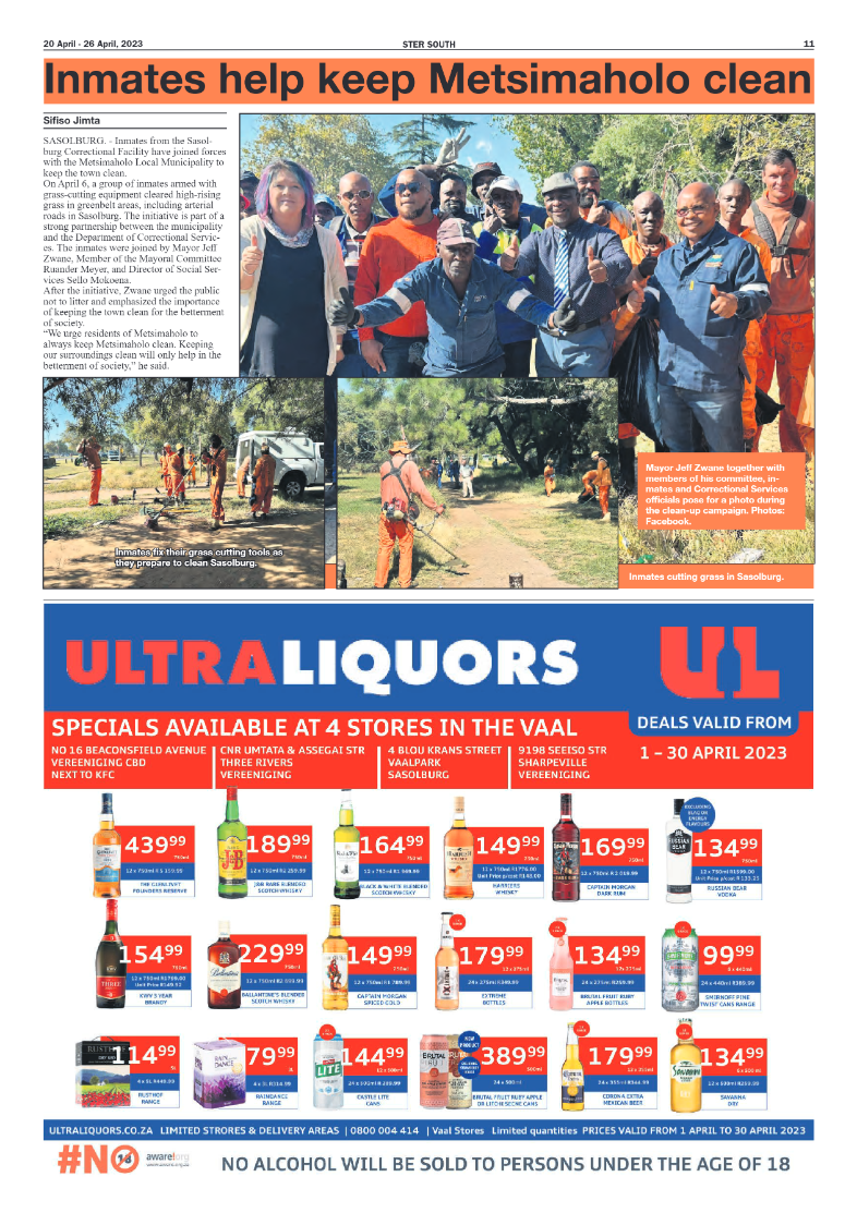 STER SOUTH 20 April – 26 April, 2023 page 11