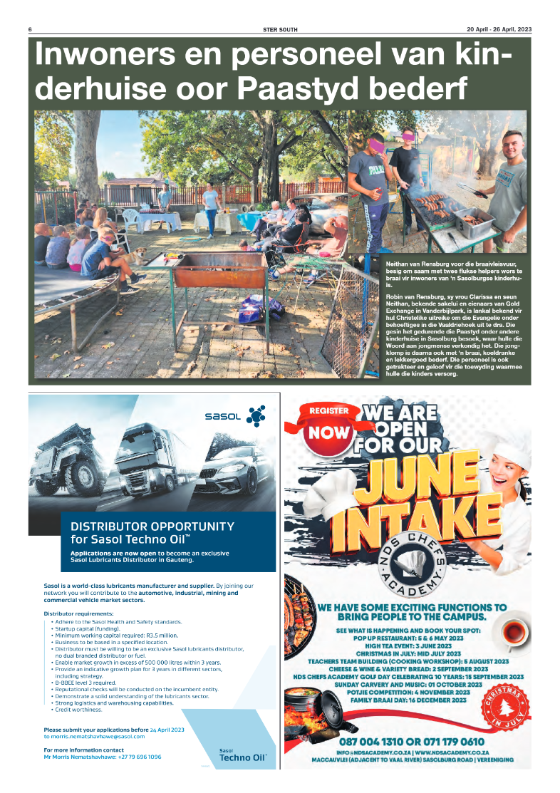 STER SOUTH 20 April – 26 April, 2023 page 6