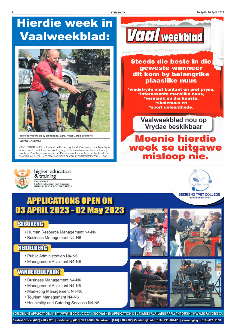 STER SOUTH 20 April – 26 April, 2023 page 8