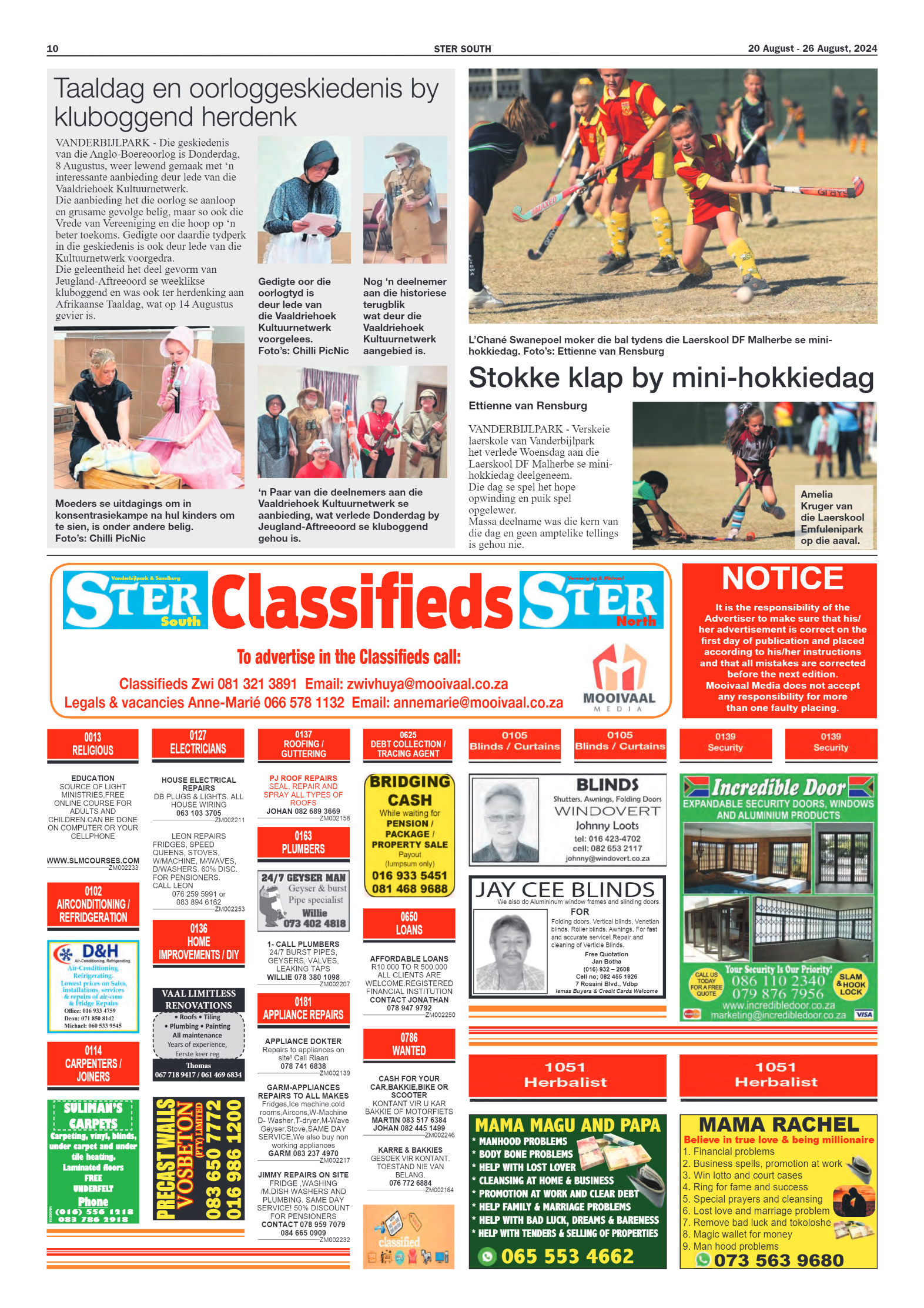 STER SOUTH 20 August – 26 August, 2024 page 10