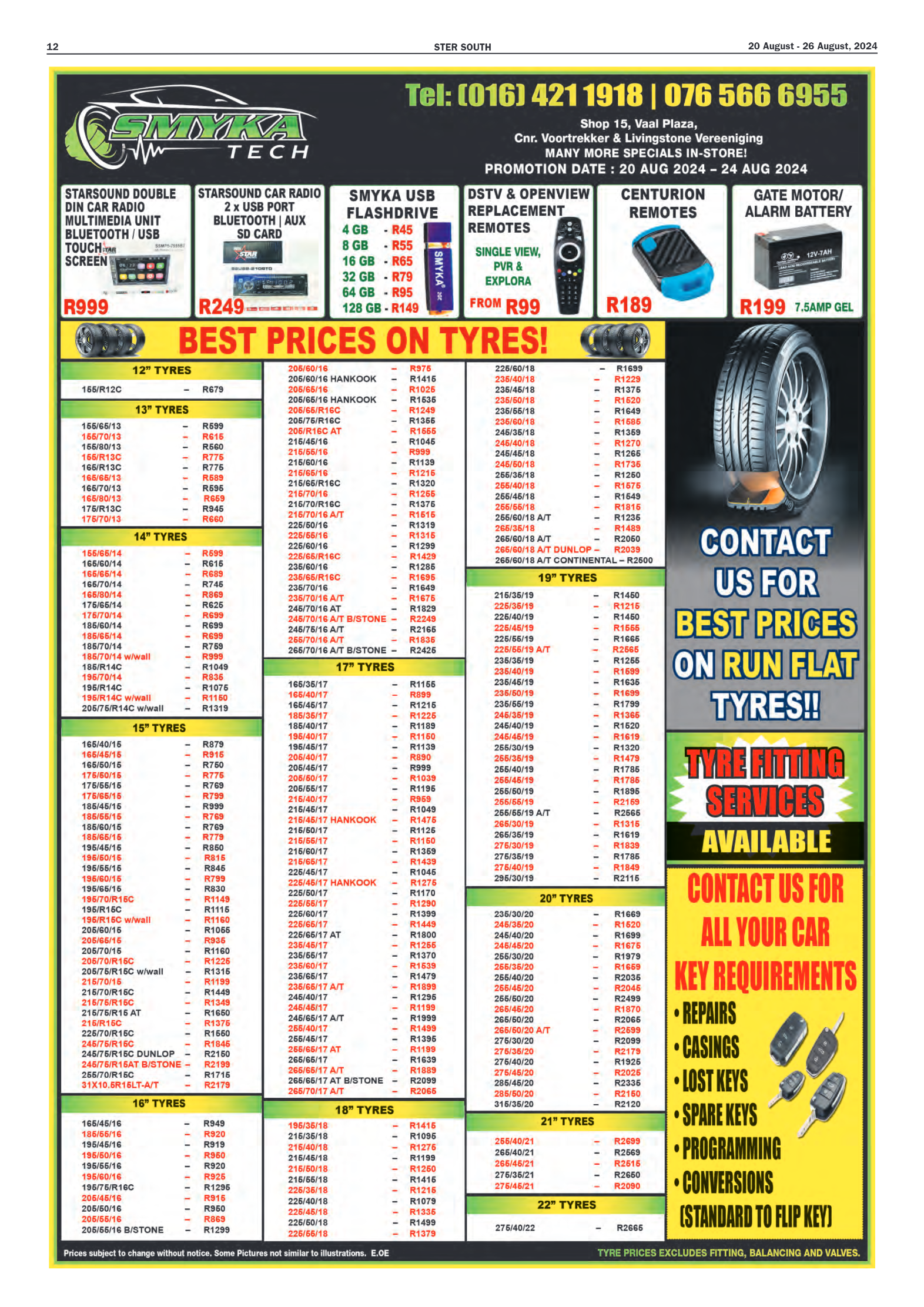 STER SOUTH 20 August – 26 August, 2024 page 12