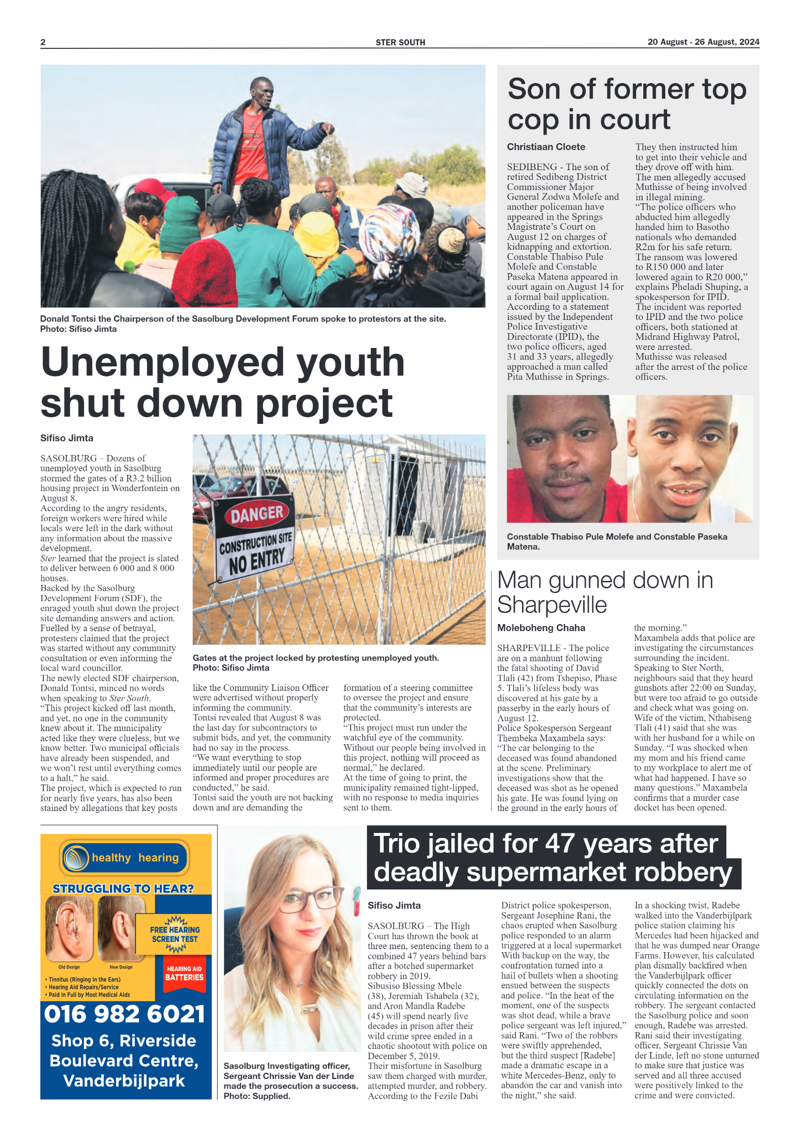 STER SOUTH 20 August – 26 August, 2024 page 2