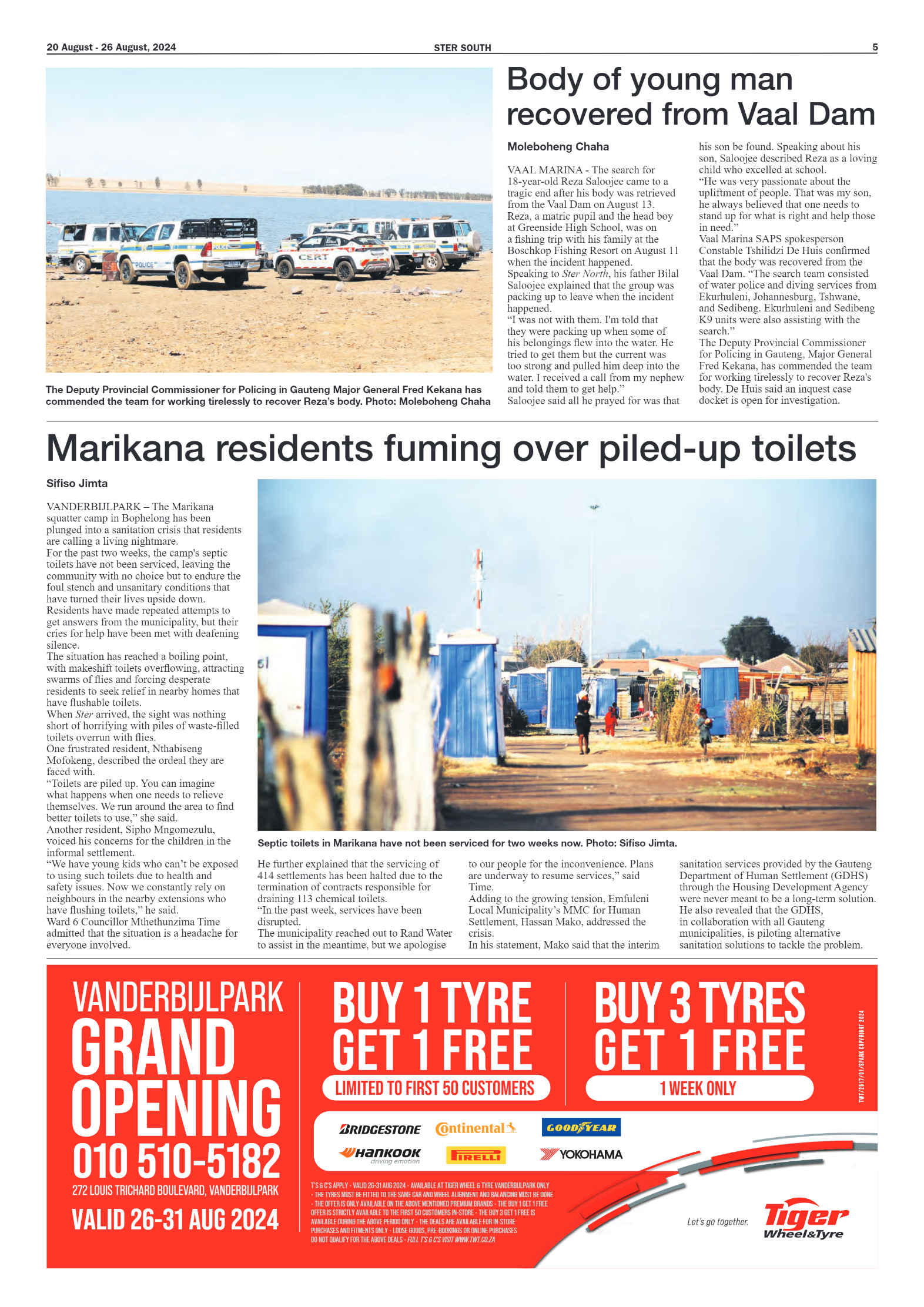 STER SOUTH 20 August – 26 August, 2024 page 5
