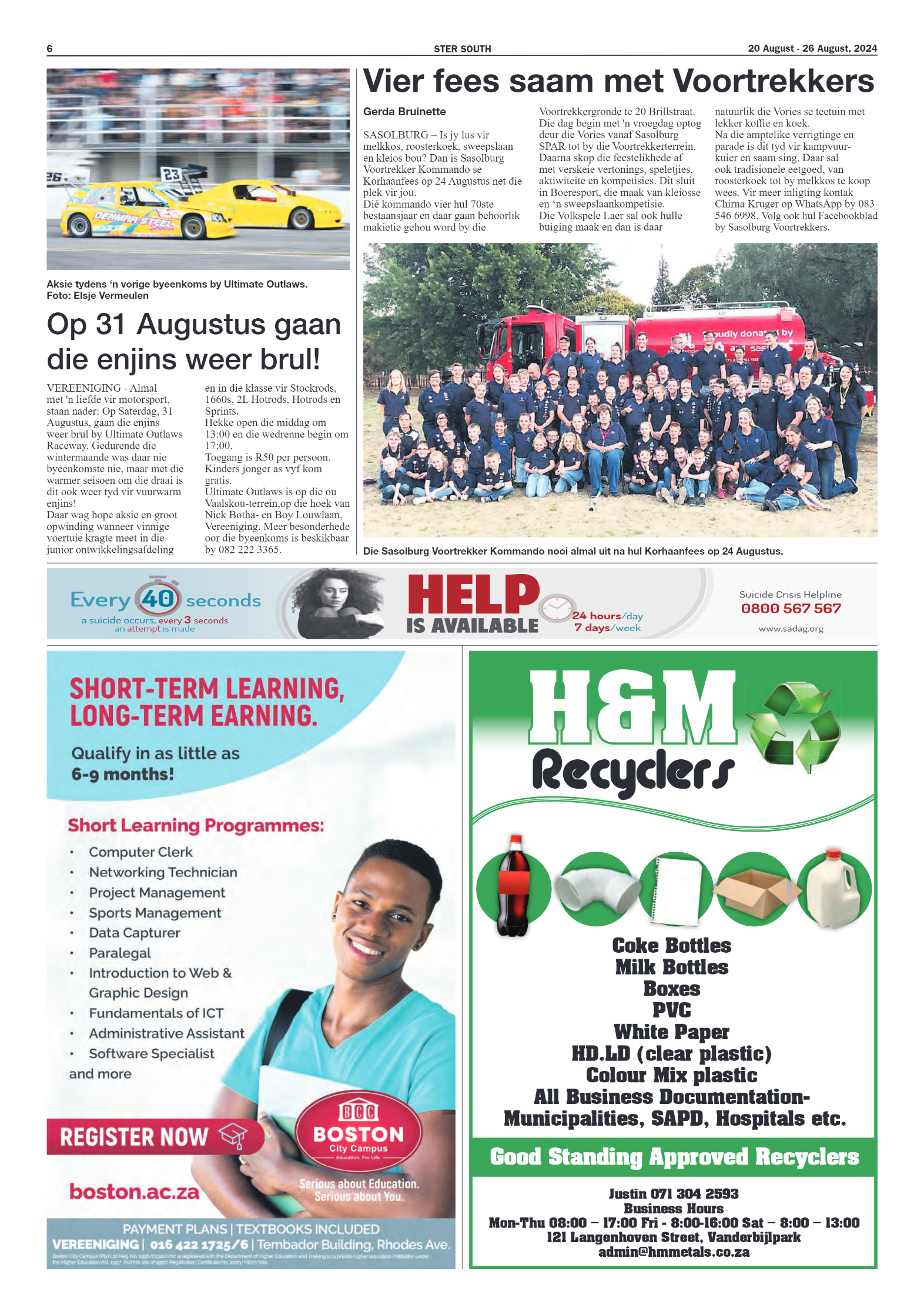 STER SOUTH 20 August – 26 August, 2024 page 6