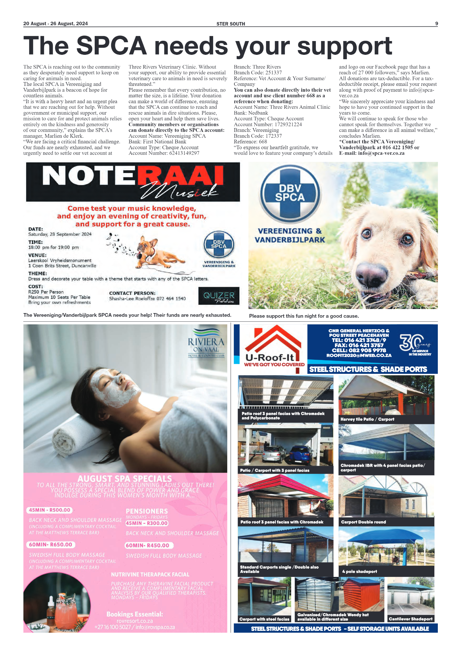 STER SOUTH 20 August – 26 August, 2024 page 9