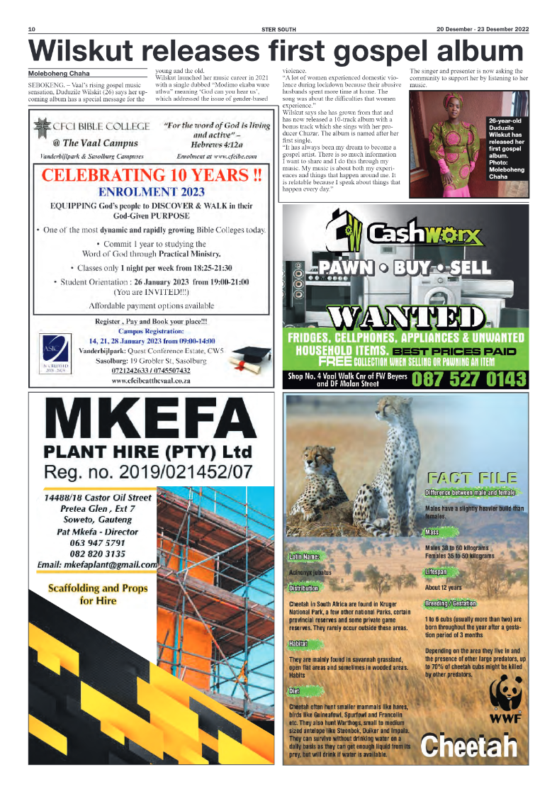 STER SOUTH 20 Desember – 23 Desember 2022 page 10