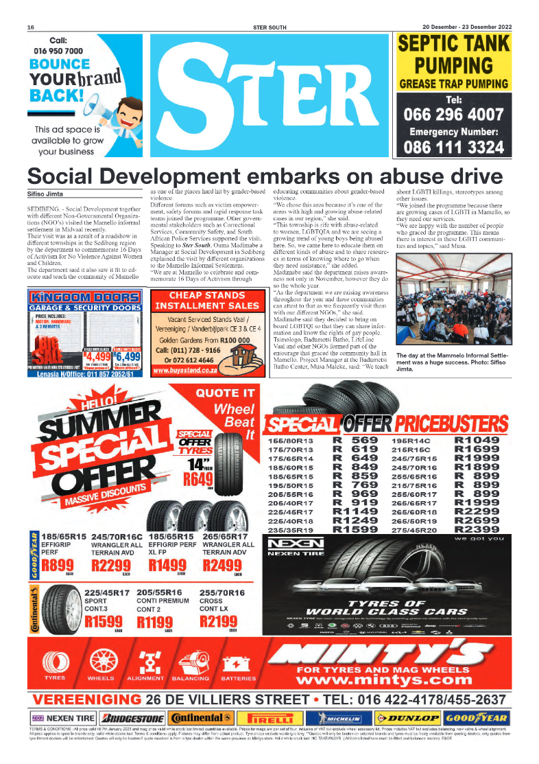 STER SOUTH 20 Desember – 23 Desember 2022 page 16