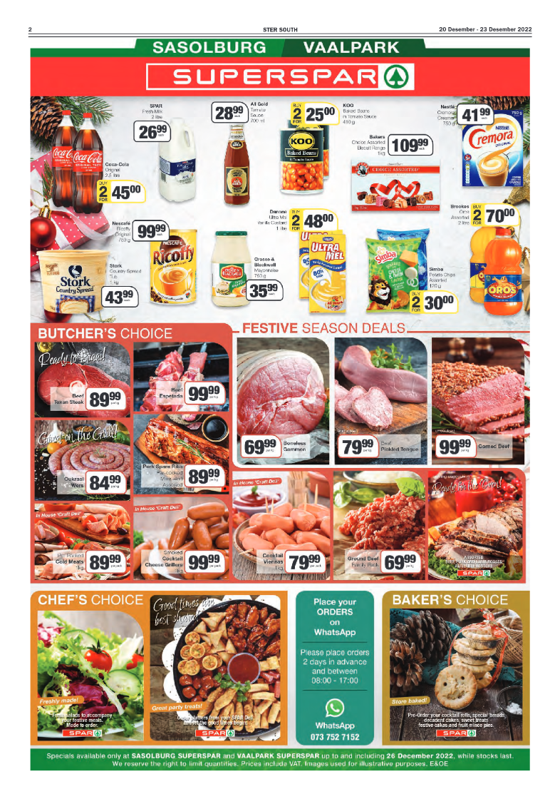 STER SOUTH 20 Desember – 23 Desember 2022 page 2