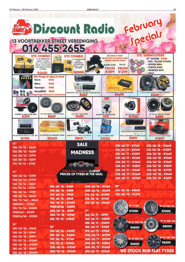 STER SOUTH 20 February – 26 February, 2024 page 15
