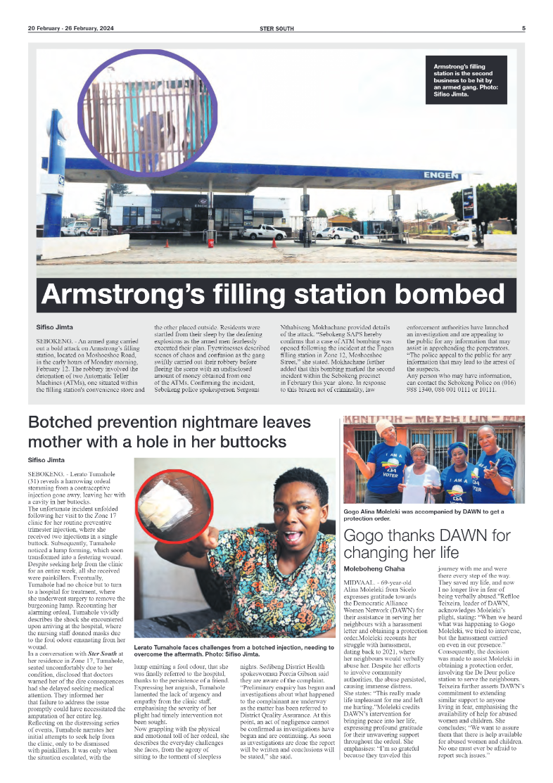 STER SOUTH 20 February – 26 February, 2024 page 5