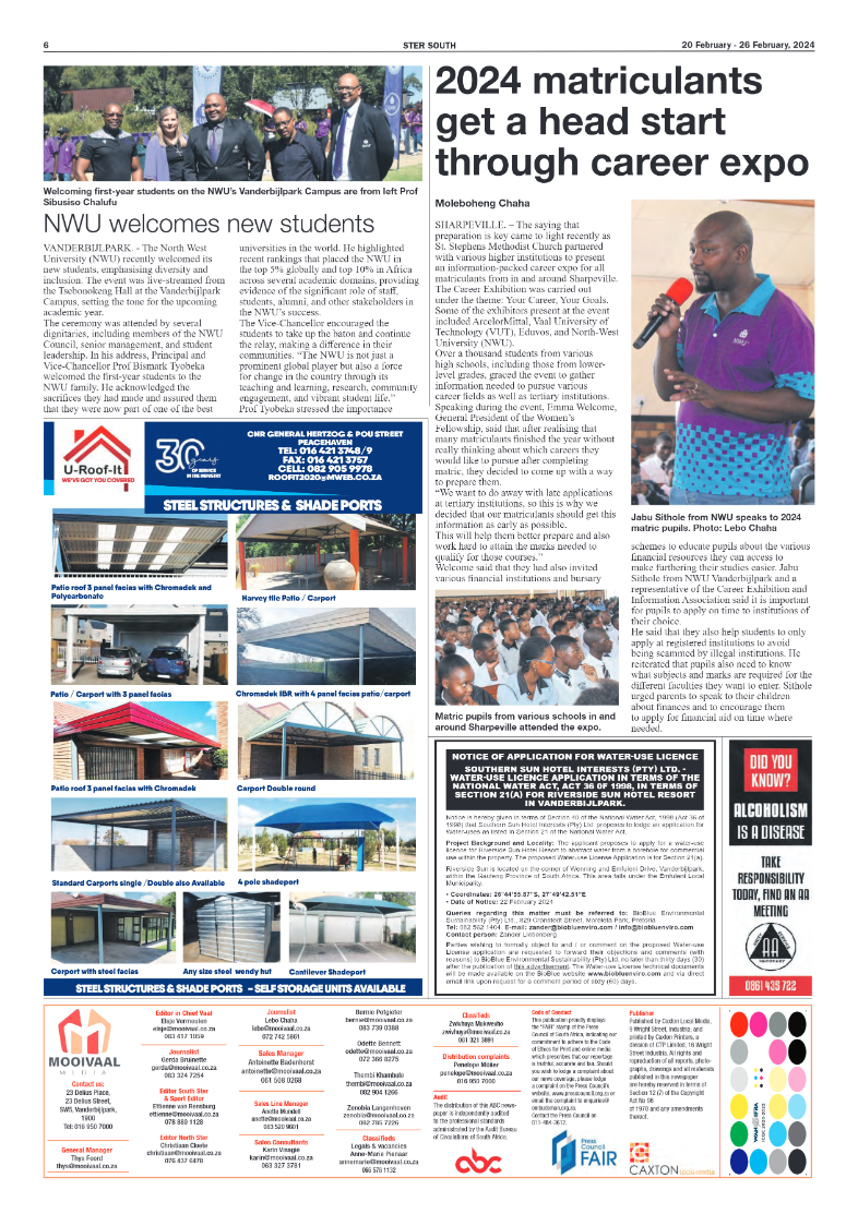 STER SOUTH 20 February – 26 February, 2024 page 6