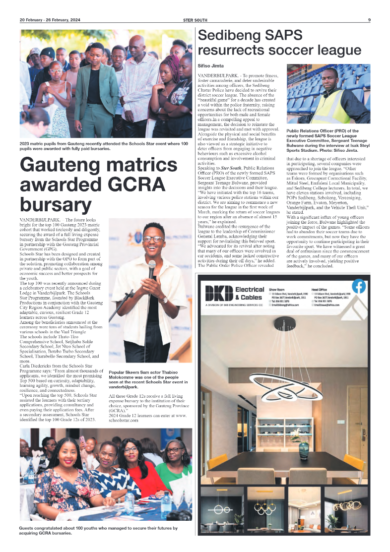 STER SOUTH 20 February – 26 February, 2024 page 9