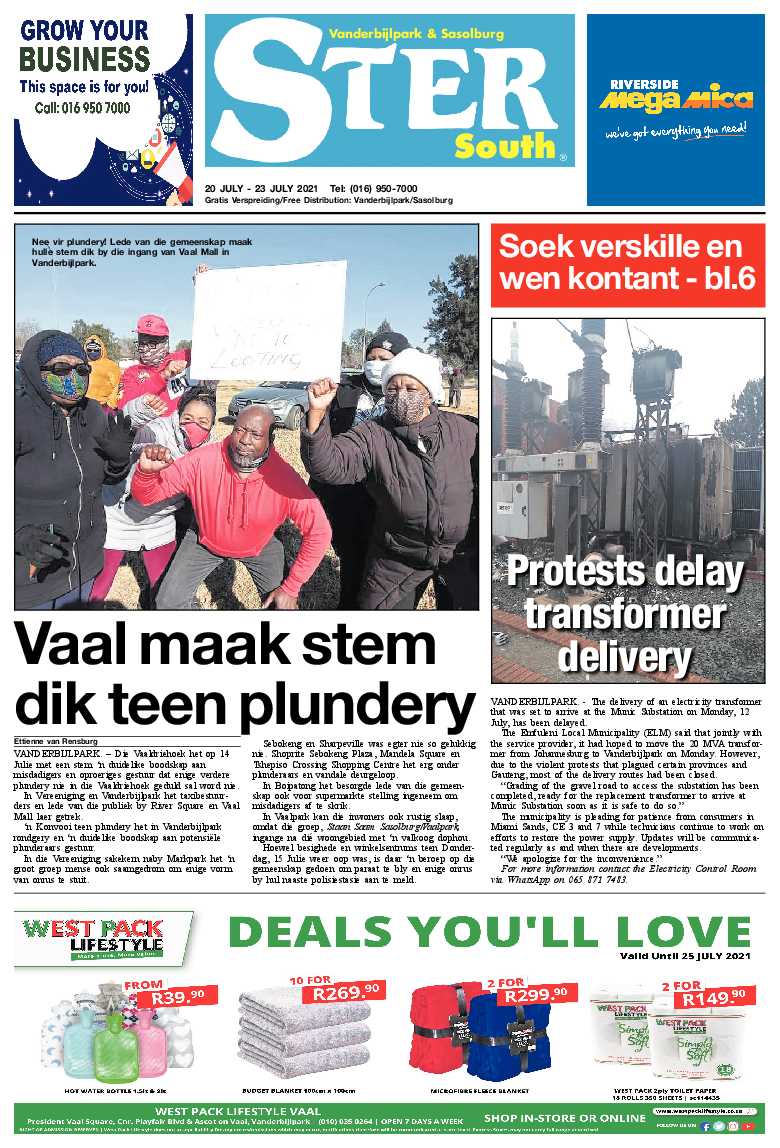 STER SOUTH 20 July – 23 July 2021 page 1