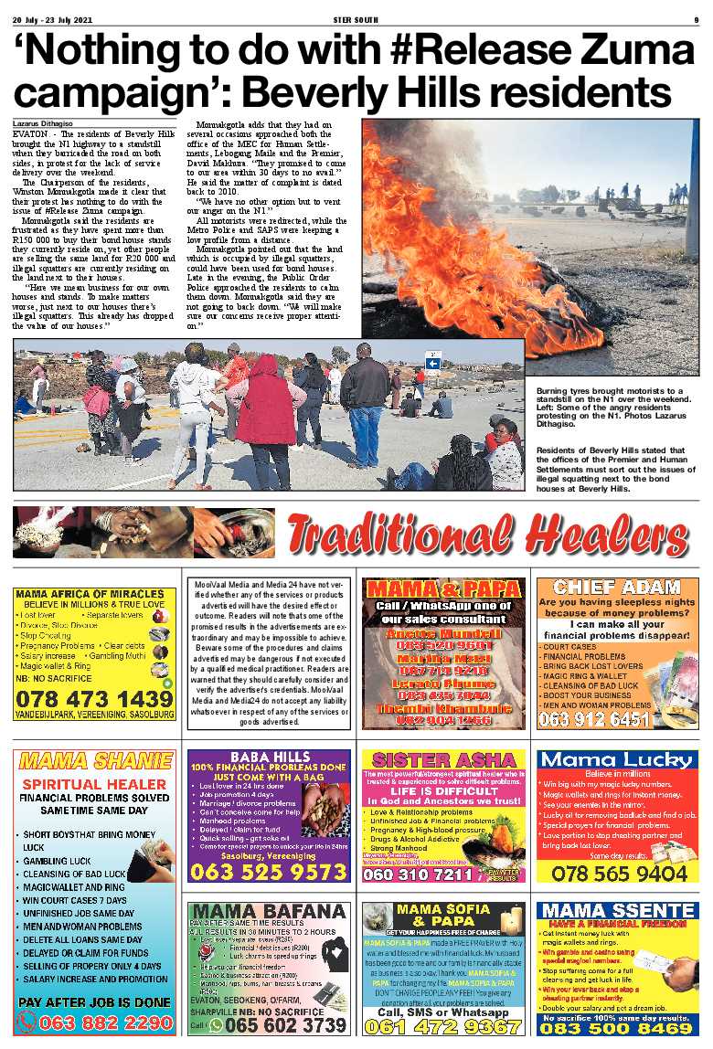 STER SOUTH 20 July – 23 July 2021 page 13