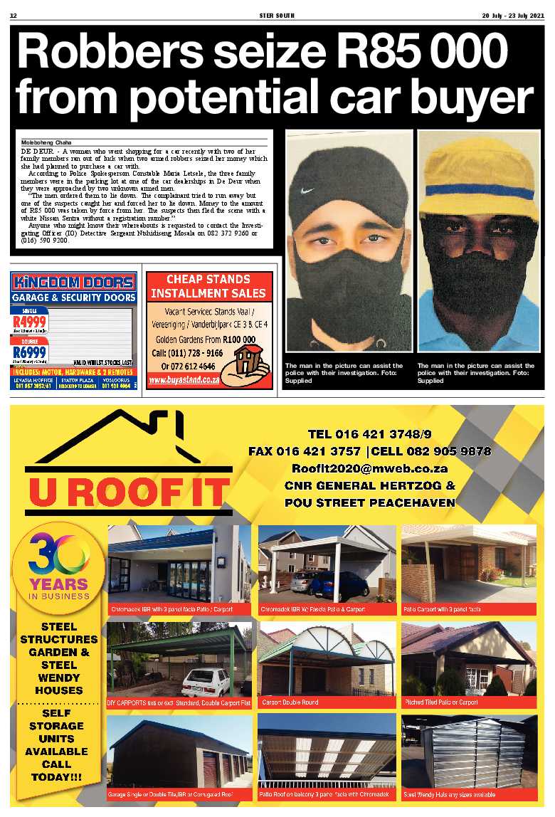 STER SOUTH 20 July – 23 July 2021 page 14