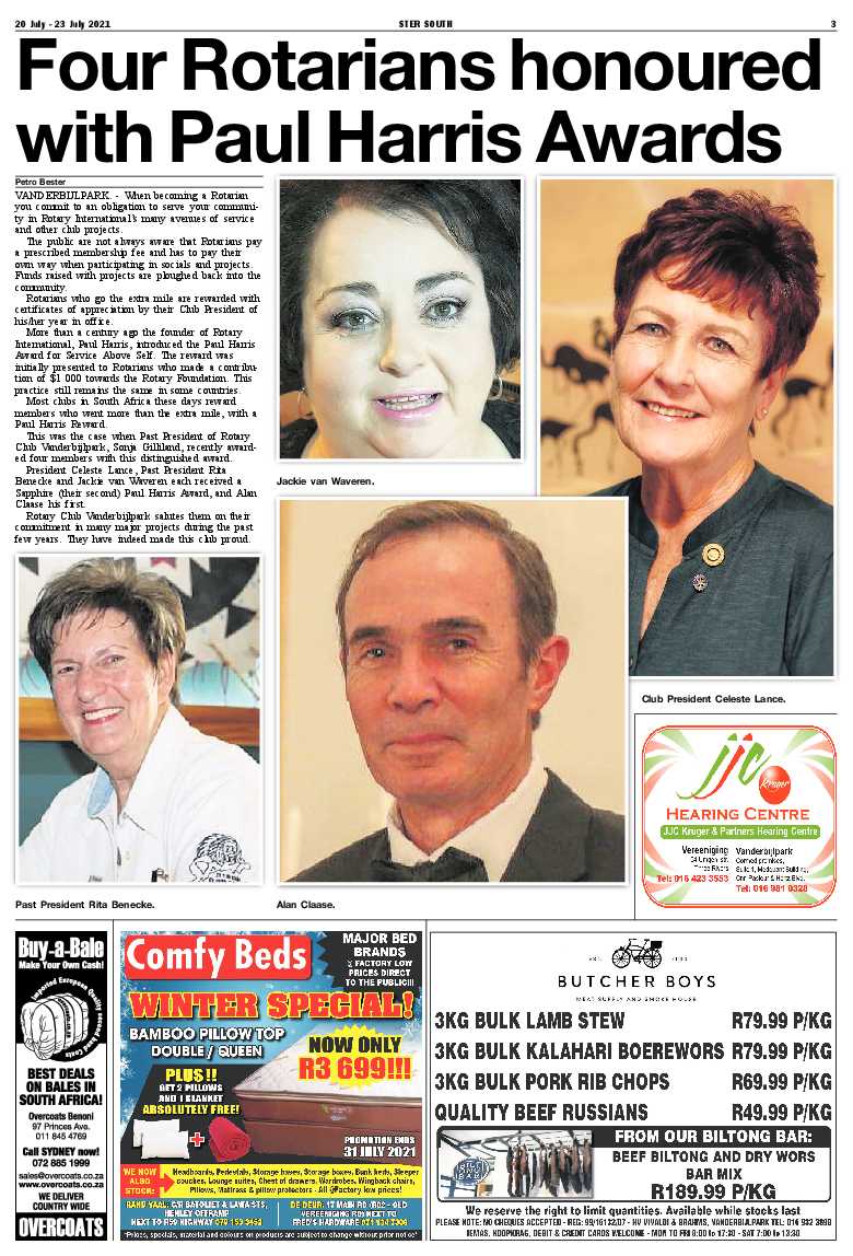 STER SOUTH 20 July – 23 July 2021 page 3