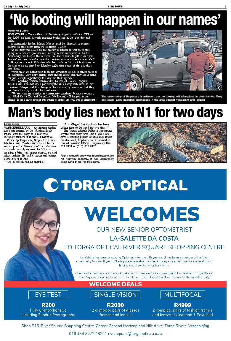 STER SOUTH 20 July – 23 July 2021 page 7