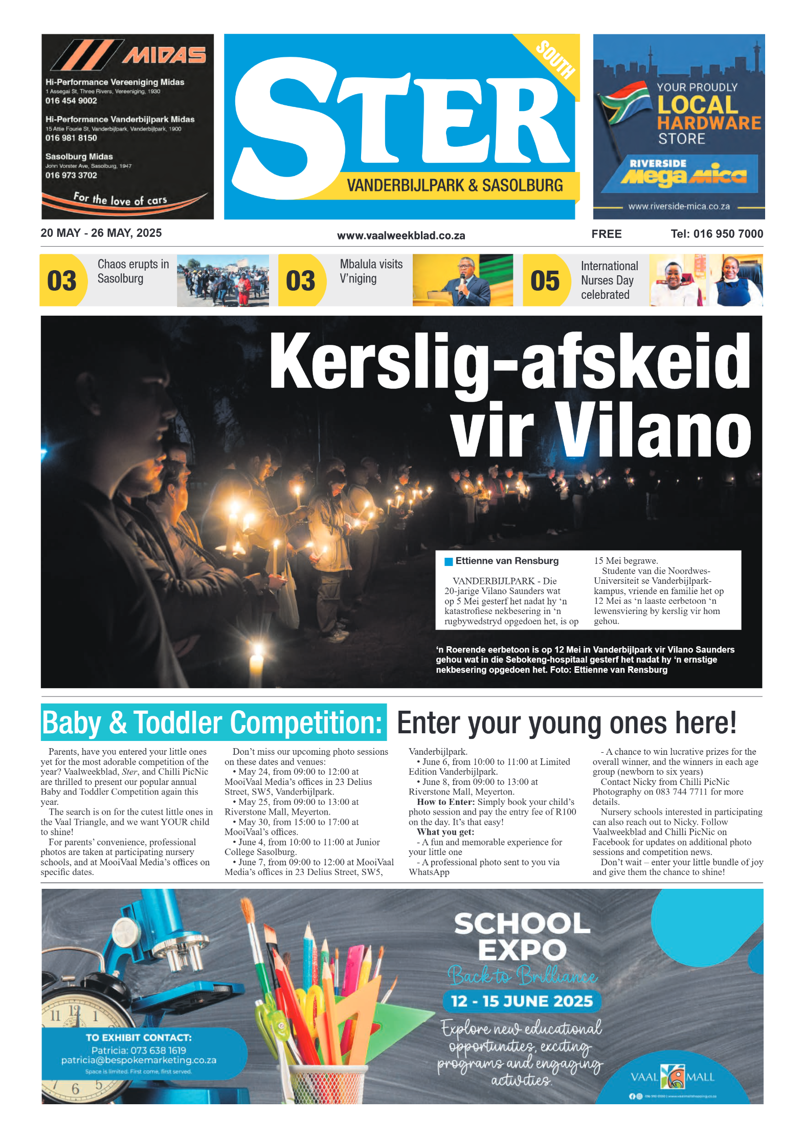 STER SOUTH 20 MAY – 26 MAY, 2025 page 1