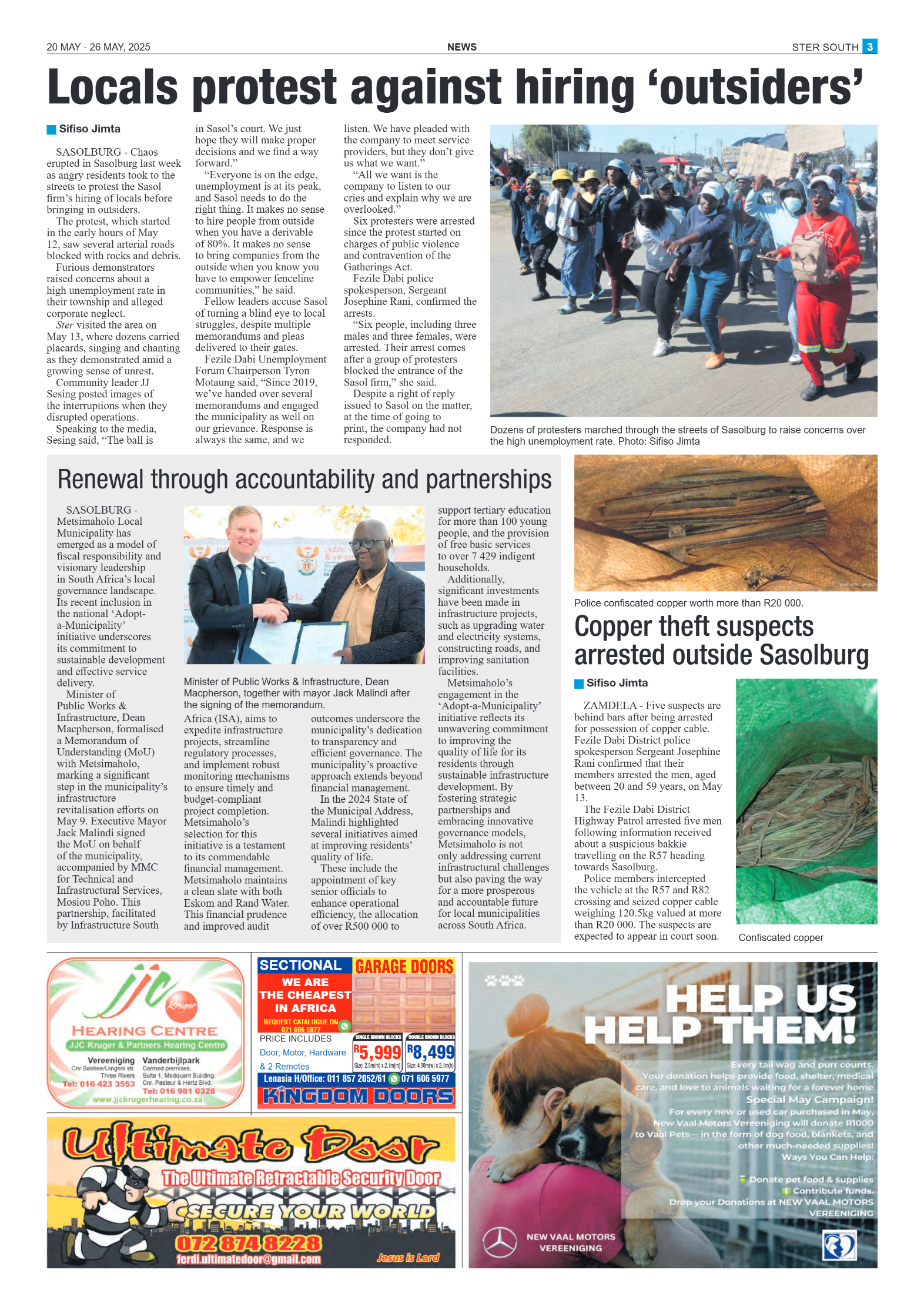 STER SOUTH 20 MAY – 26 MAY, 2025 page 3