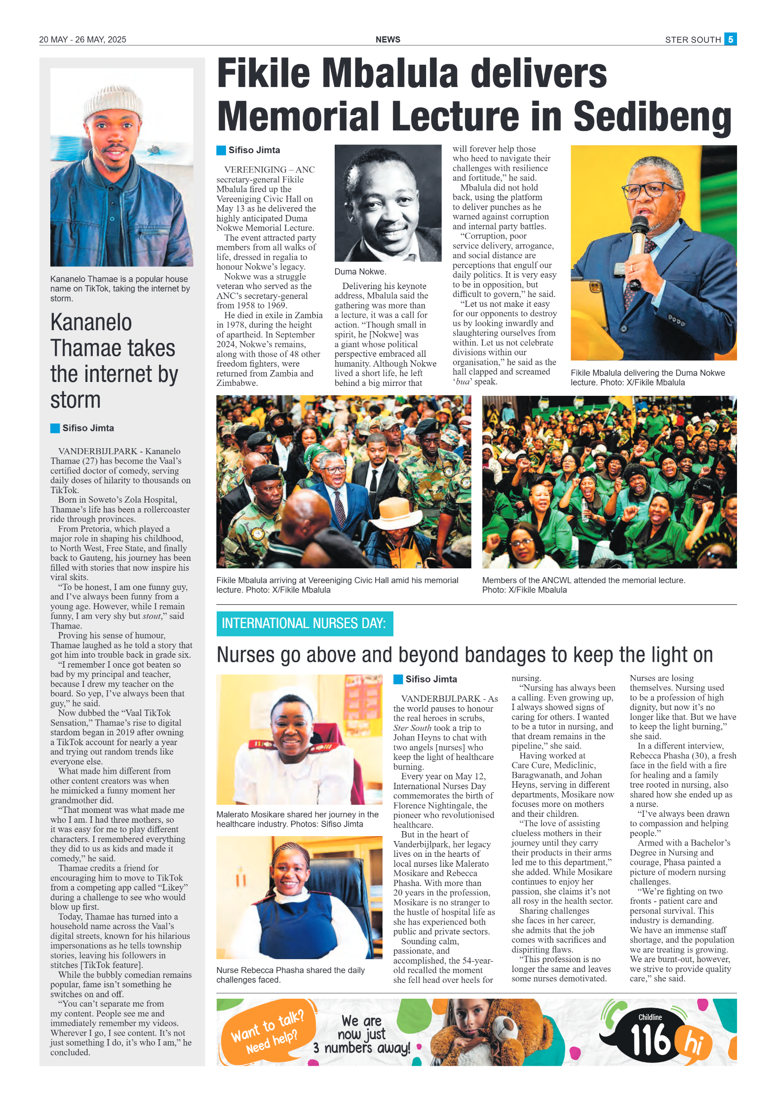 STER SOUTH 20 MAY – 26 MAY, 2025 page 5
