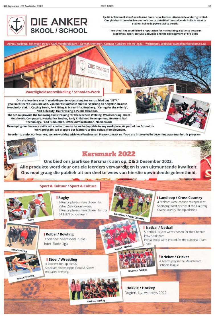 STER SOUTH 20 September – 23 September 2022 page 19